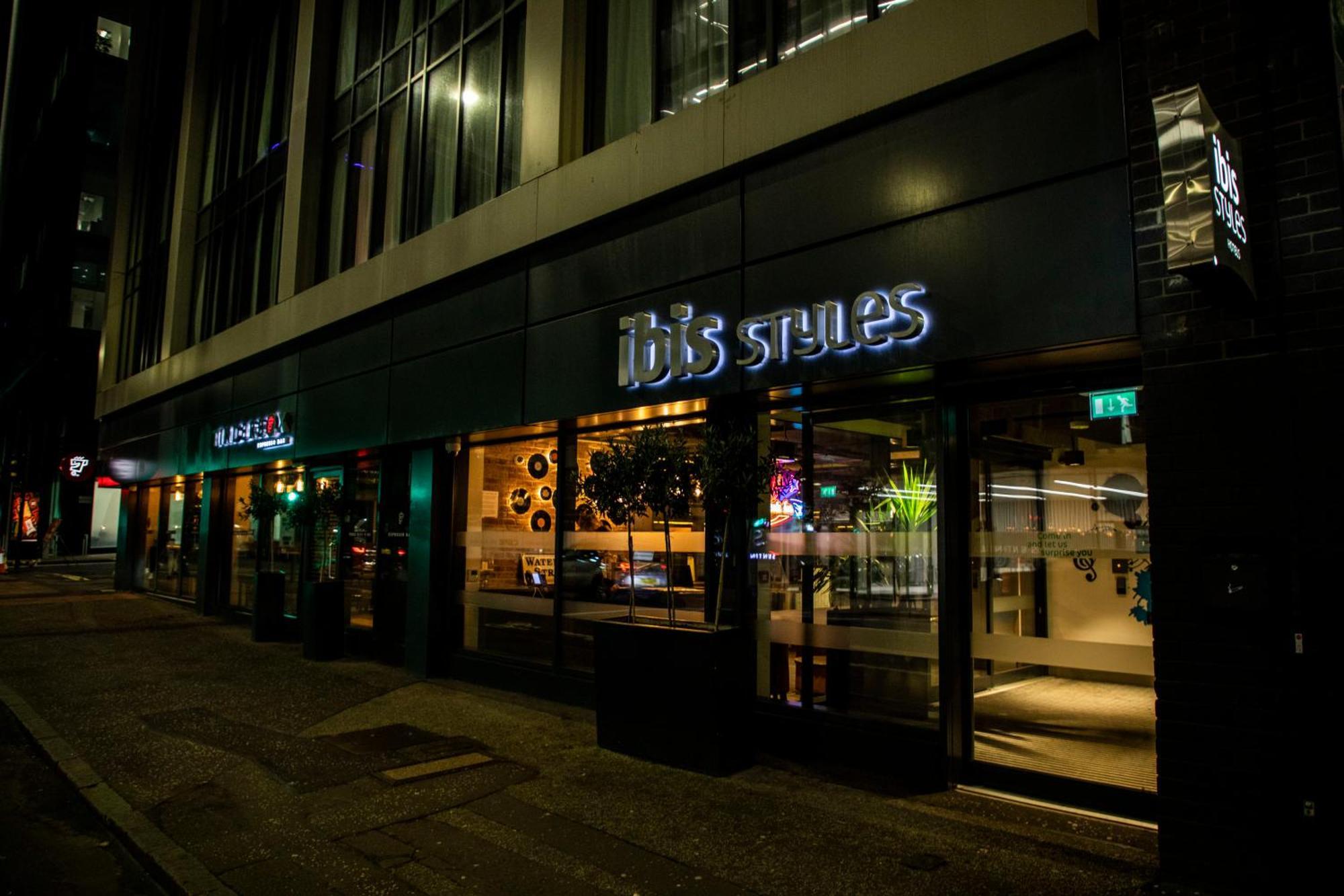 Ibis Styles Glasgow Central Exterior foto
